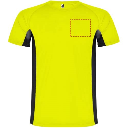 Shanghai 140 g/m² short sleeve men's sports t-shirt