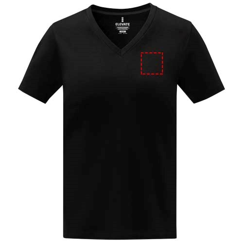 Somoto short sleeve women's v-neck t-shirt 