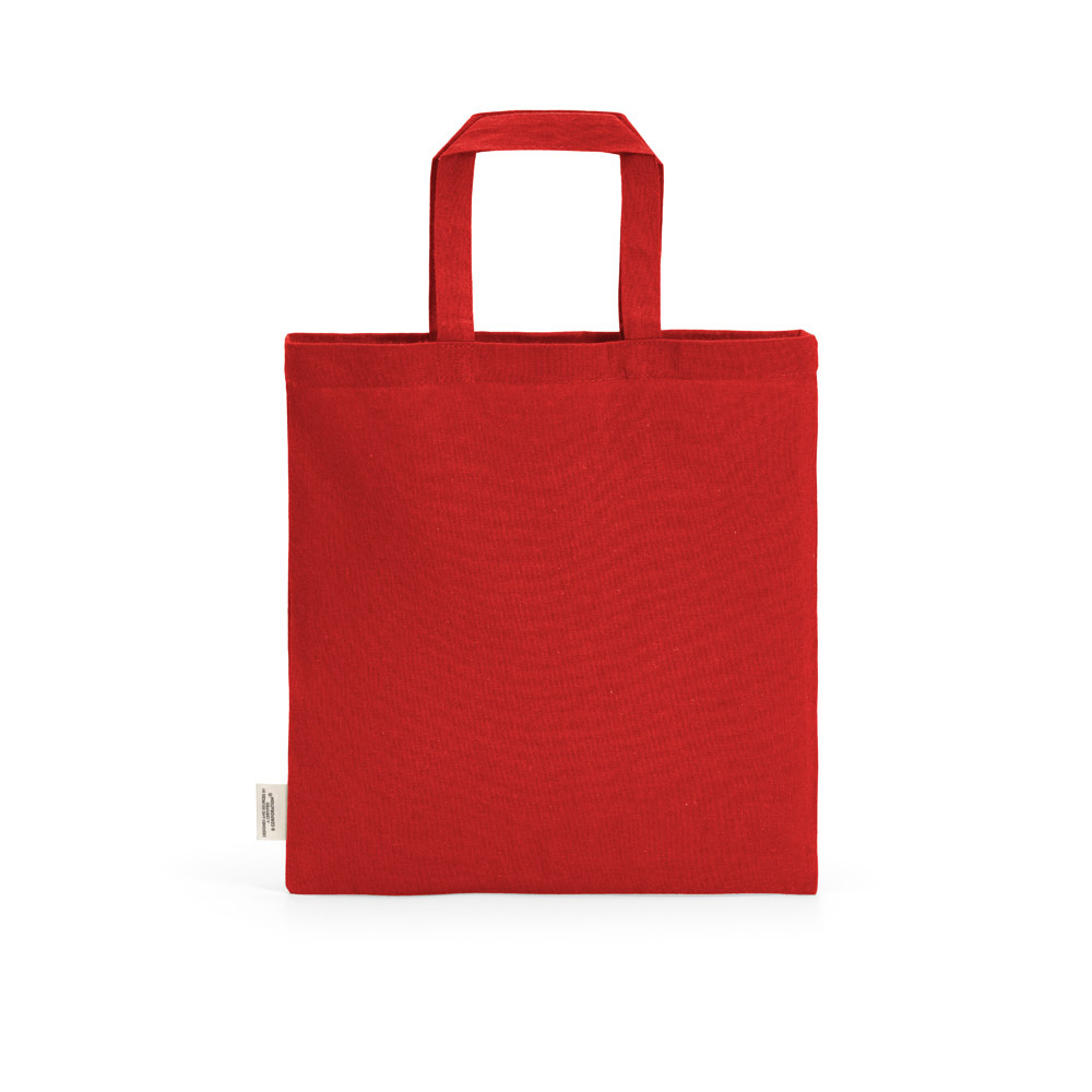 Aneto Shopping Bag rCotton 140gsm. 30cm Handles - Red