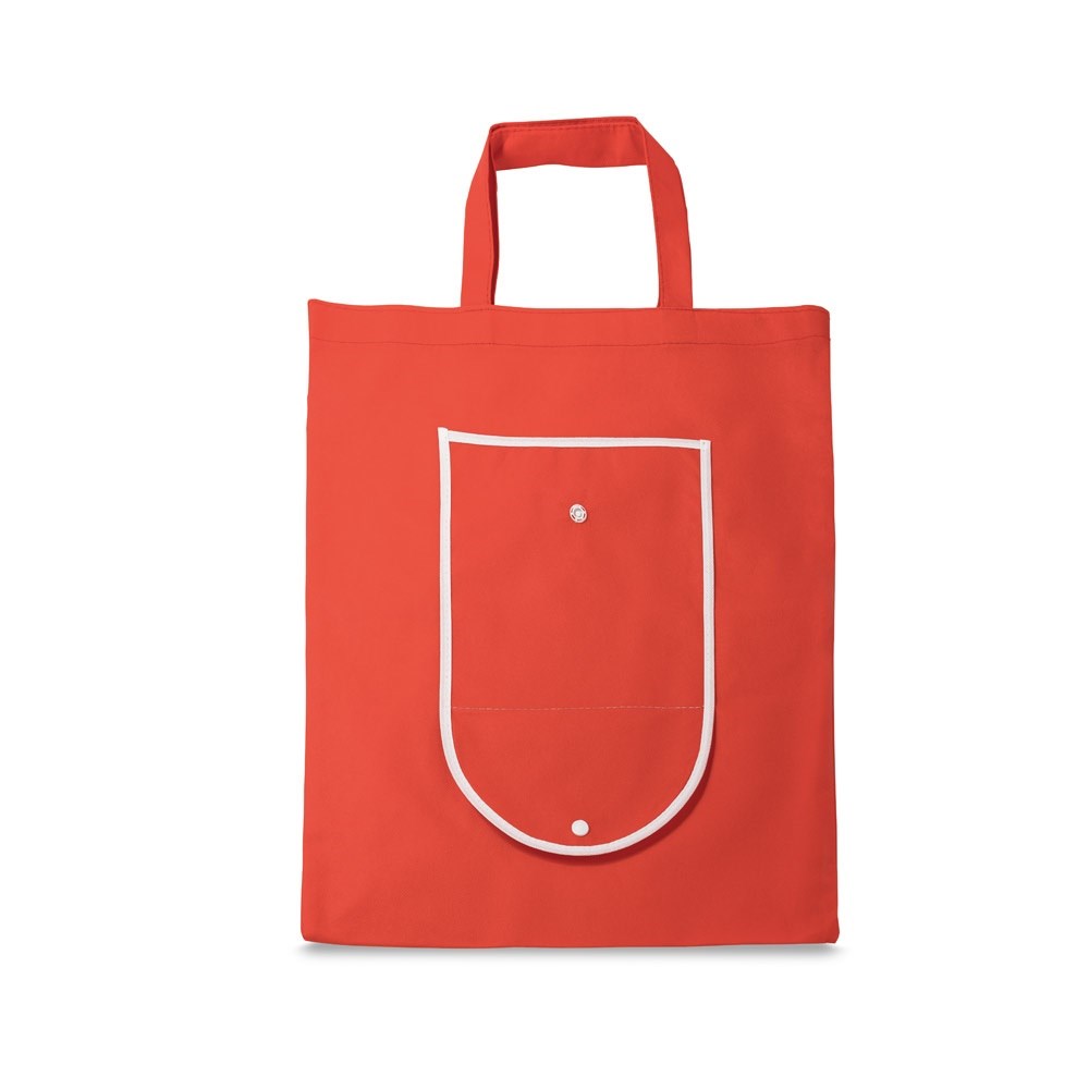 ARLON. Non-woven folding bag (80 g/m²) - Red