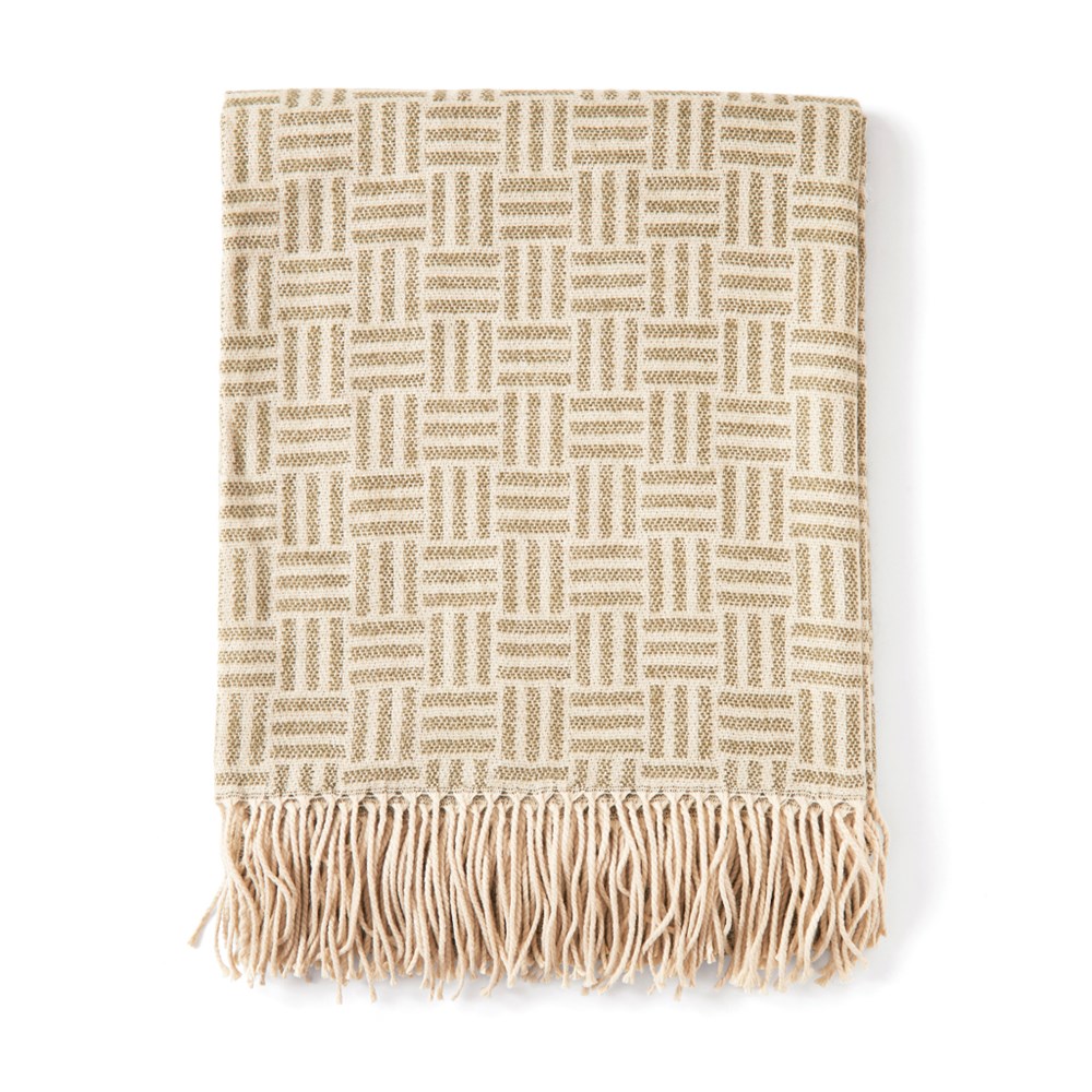 VINGA Lenox blanket - green (± PMS Green)