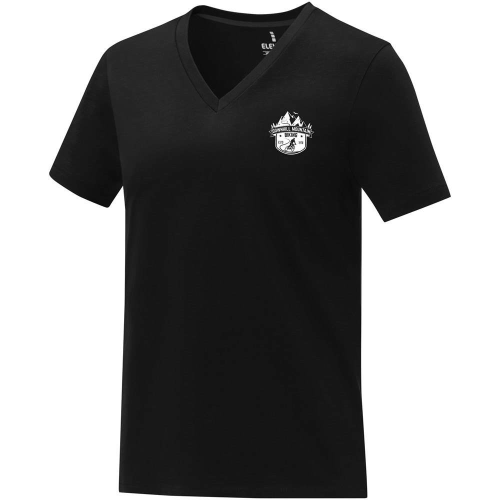 Somoto short sleeve women's v-neck t-shirt 