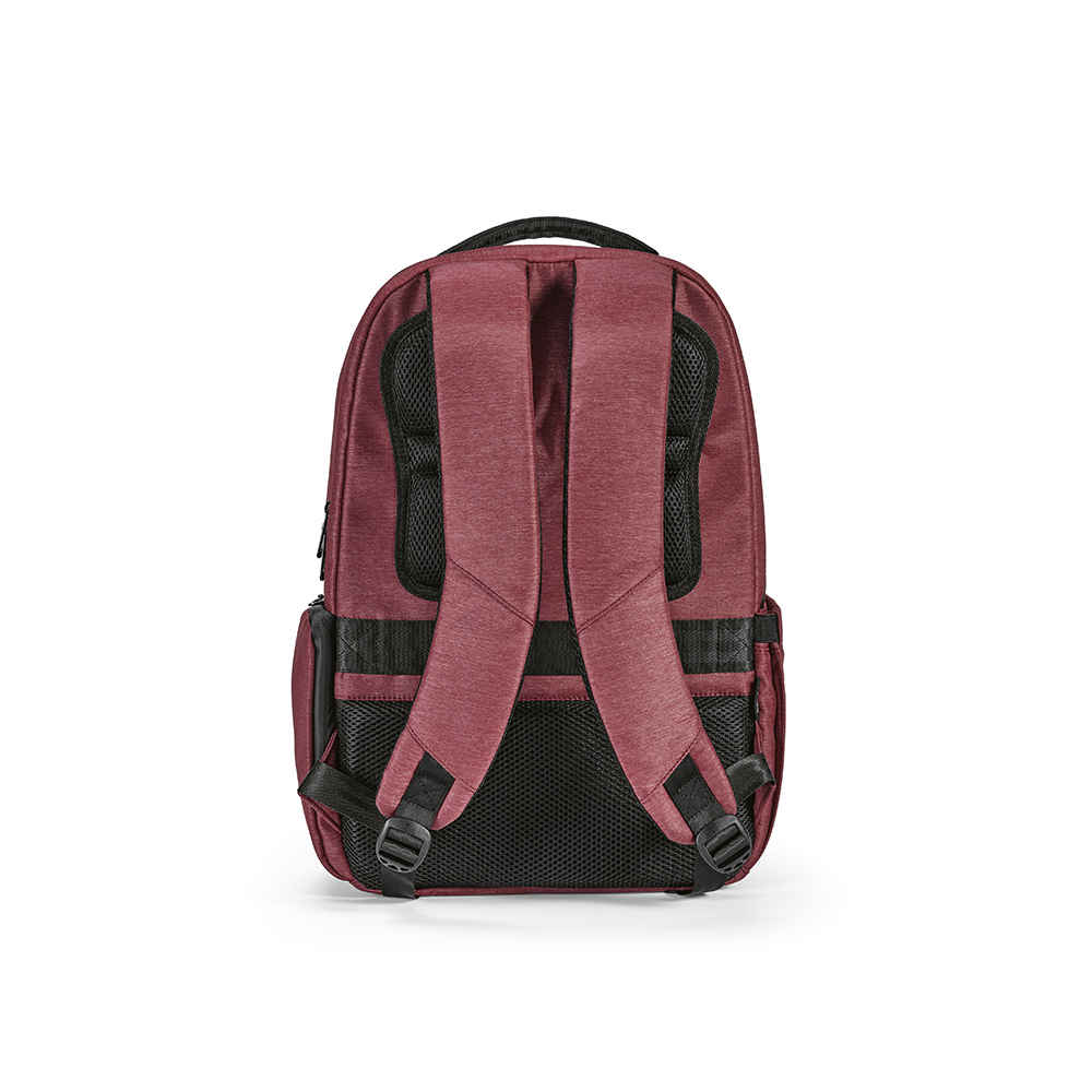 New York Backpack 20L rNylon and rPET. Fits 17" Laptop - Burgundy