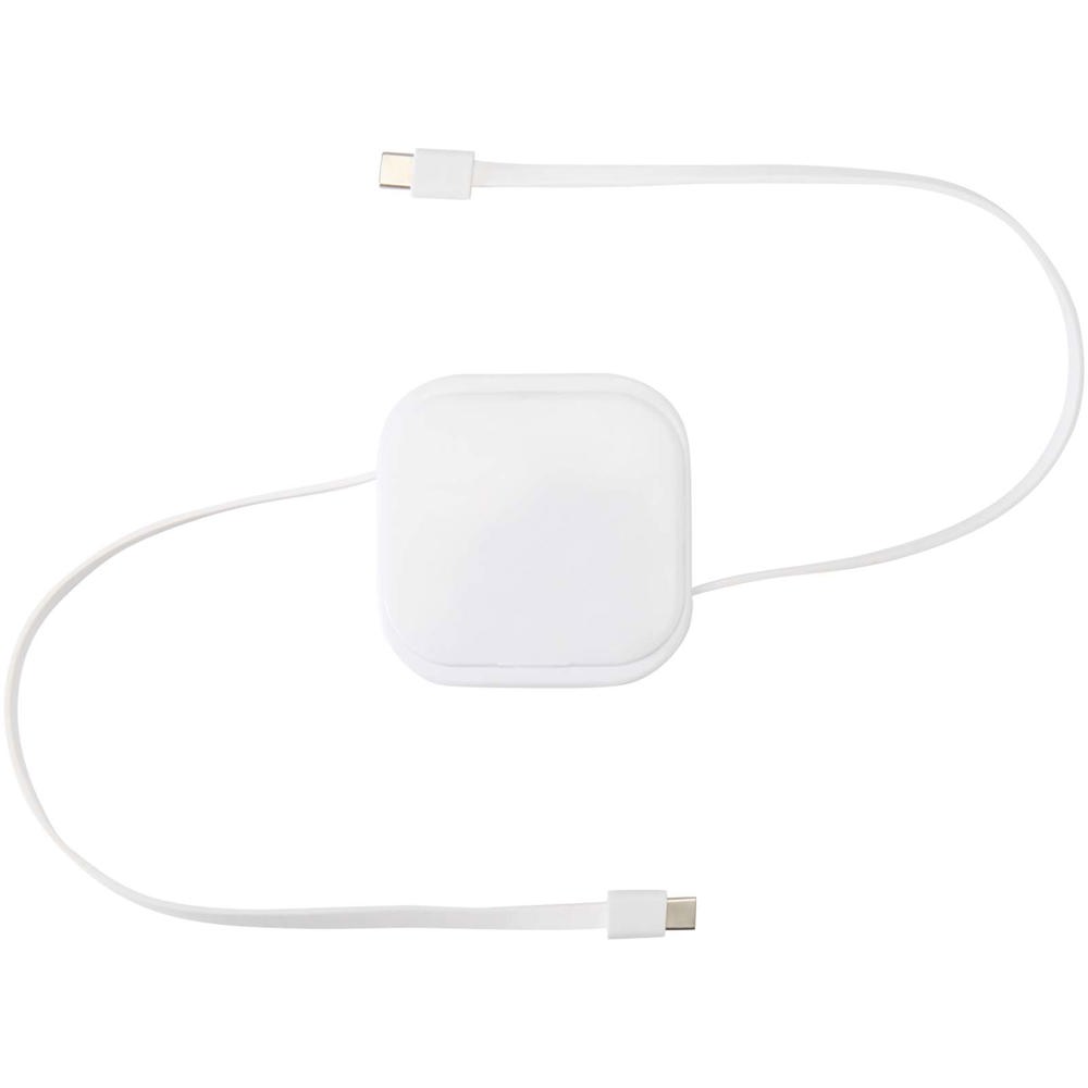 Gloas 5-in-1 recycled retractable data sync and 100W fast charge cable with smartphone tool kit