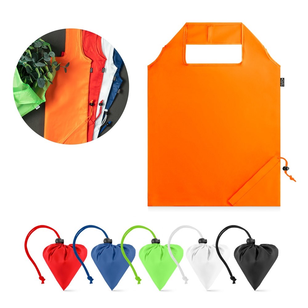 BEIRA. 190T recycled polyester (100% rPET) foldable bag