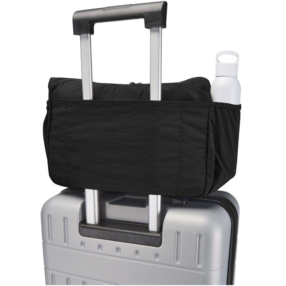 Calli 13" GRS recycled nylon laptop messenger bag