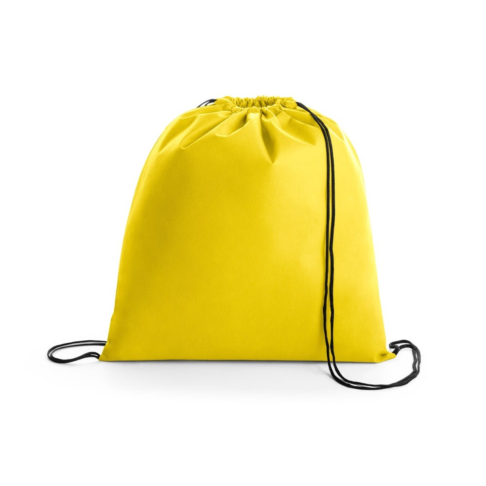 BOXP. Non-woven backpack bag (80 g/m²) - Yellow