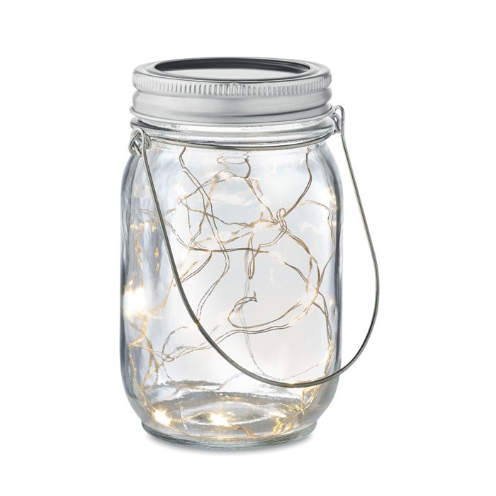 POT LAMP - Solar mason jar outdoor lamp