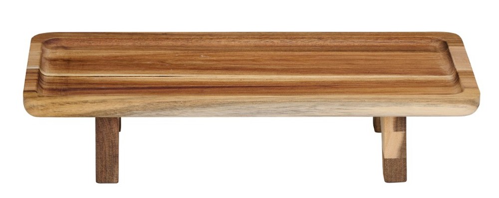 ALPINA Serving Tray 30.7x15.5cm- Brown
