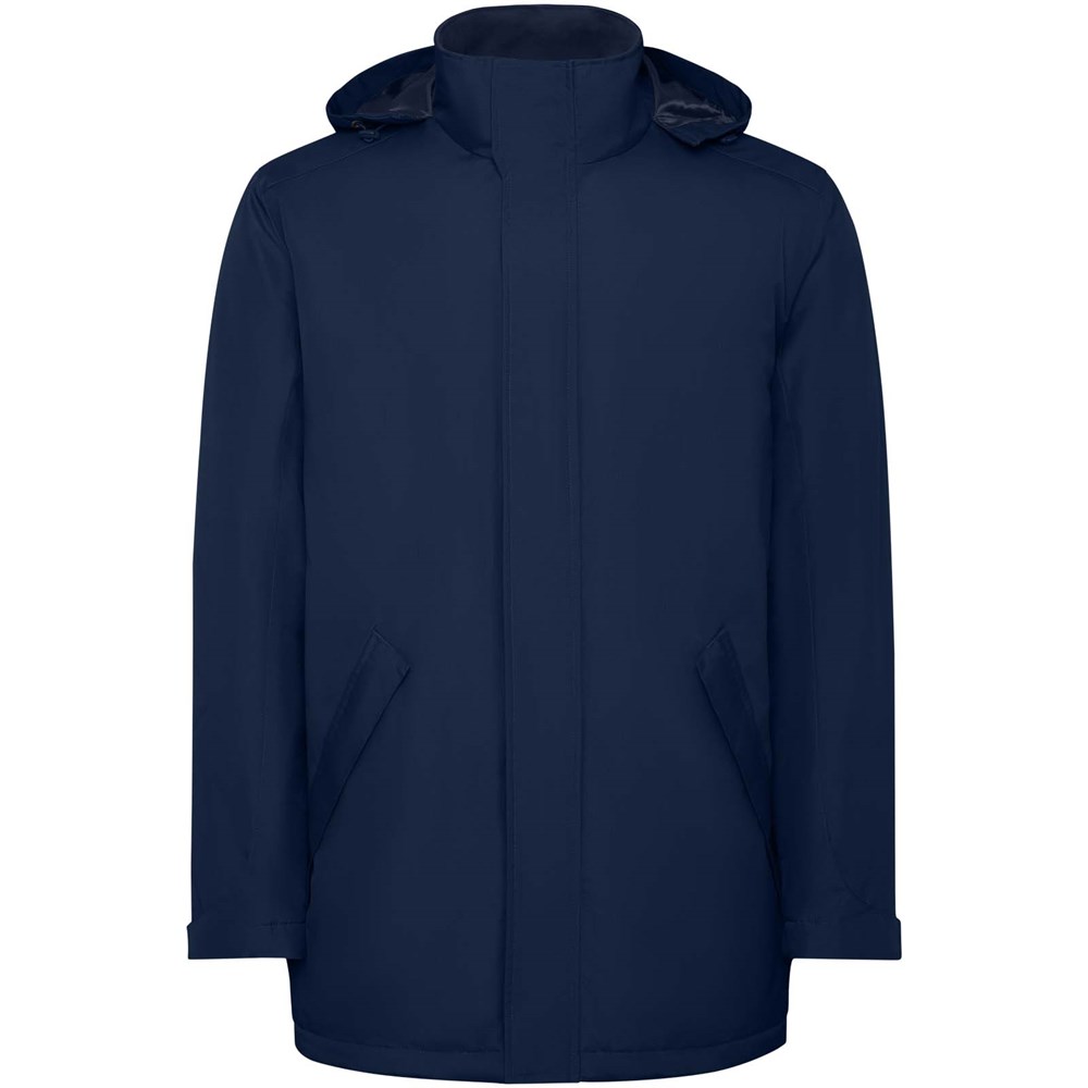 America men's padded parka jacket - Navy blue